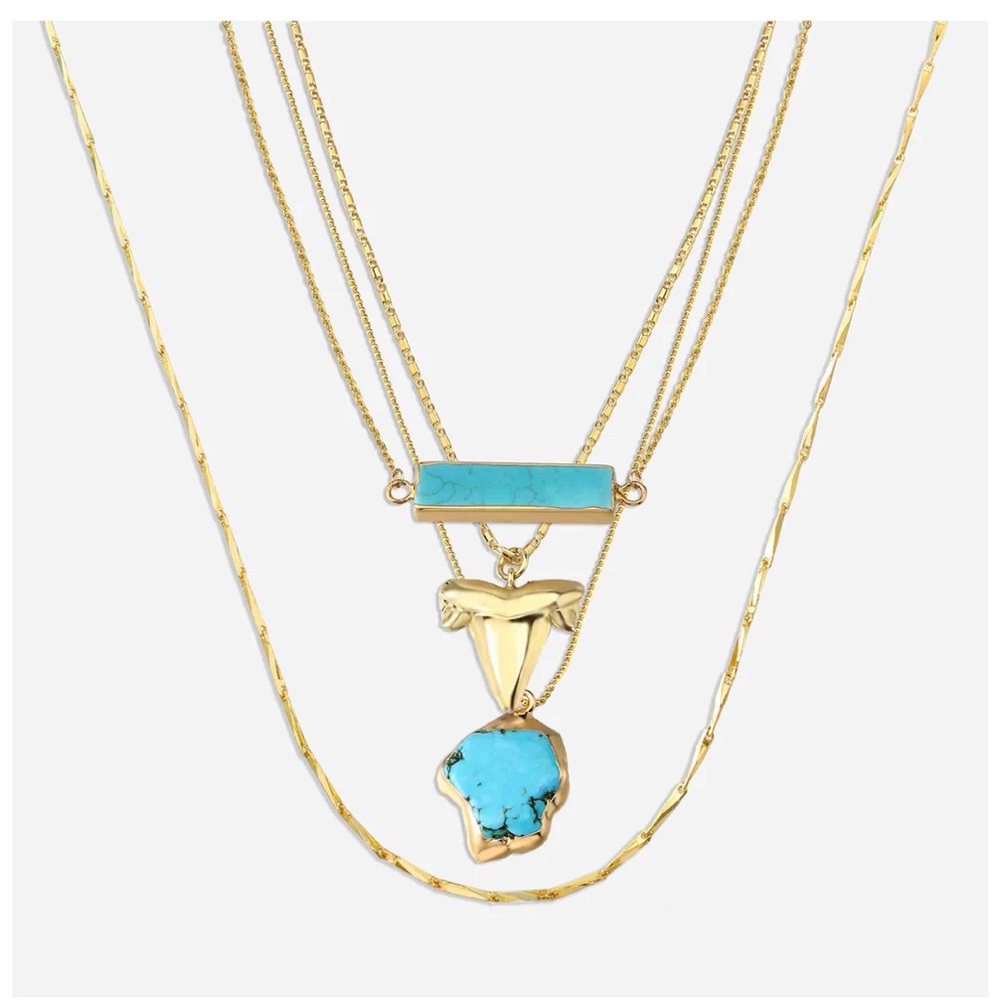 New in package Victoria Emerson Claire layered necklace.